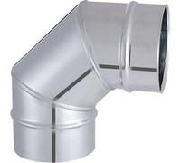 Joncoux Coude lisse de raccordement de 90° d'angle - modèle TYRAL - inox 304 - Ø150 G
