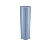 Joncoux Tuyau aluminié de raccordement - modèle POLYFEU - Diamètre de 153mm - Longueur 0,5M