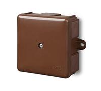 Jonction 6-h.n/t MZ EP-LUX 5 x 2,5 mm2 avec insert IP 55 Prises IP 55 Bronze RAL 8028 0226-61 Support électro-plast 5901752632370