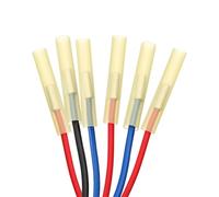 Jonction de fil,Kit de jonction de fil | Ensemble de jonctions souterraines,Connecteur de tête étanche Kit de connecteur de câble thermorétractable avec joint de soudure Kit de connecteurs de jonction