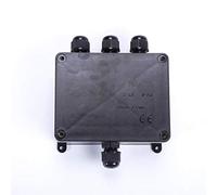 Jonction étanche Boîte de câblage coque en plastique IP68 Un en trois Out Of The Box Bottom Line Avec Terminal,Compact et léger(Suit for 9 12mm wire)
