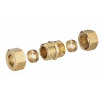 Jonction laiton bicone égale pour tube cuivre NOYON & THIEBAULT - 414