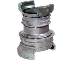 Jonction symétrique double en aluminium avec verrou DN80-DN50 R.PONS 1080.533
