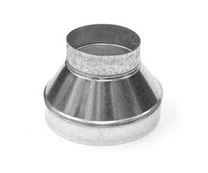 Jonction Vents Réducteur pour Extracteur d'air/Gaine (125mm/100mm)