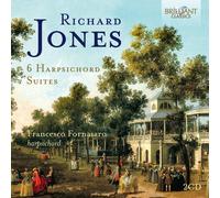 JONES:6 HARPSICHORD SUITES - FORNASARO,FRANCESCO 2 CD NEUF JONES,RICHARD