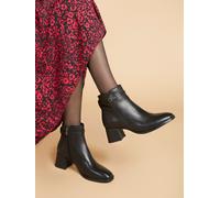 Jones Bootmaker Jones Bootmaker Black Monika Heeled Ankle Boots