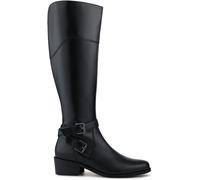Jones Bootmaker Jones Bootmaker Black Wide Calf Phoebe Leather Long Boots