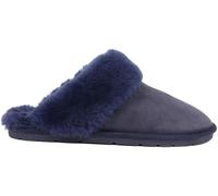 Jones Bootmaker Jones Bootmaker Blue Bella-Rose Sheepskin Mule Slippers