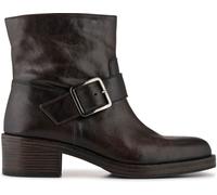 Jones Bootmaker Jones Bootmaker Brown Madonna Chunky Leather Ankle Boots