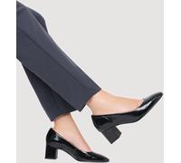 Jones Bootmaker Jones Bootmaker Charcoal Black Ladies Court Smart Shoes Charcoal Black 4.5 EU37.5