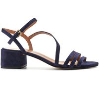 Jones Bootmaker Jones Bootmaker Navy Blue Standard Fit Ginette Leather Sandals