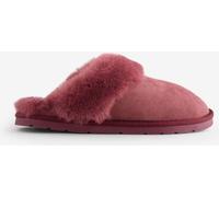 Jones Bootmaker Jones Bootmaker Red Bella-Rose Sheepskin Mule Slippers
