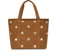 Jones Bootmaker Jones Bootmaker Tan Suede Dayna Star Leather Bag
