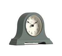 JONES CLOCKS® Speakeasy Petite Horloge à cheminée | Conception Classique du Chapeau de Napoléon | Vert | Style Classique Contemporain pour Bureau, Table, étagère ou Table de Chevet