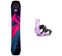 Jones - Fixations de snowboard all mountain - Pack Airheart 2.0 2025 - Violet Violet S,M,L,XL