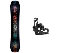 Capita - Packs (snowboard + fix) - Fixations de snowboard allmountain - Pack The Outsiders 2024 - Bleu Bleu S.XL.M.L