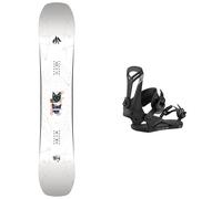 Jones - Fixations de snowboard all mountain - Pack Rally Cat 2026 - Blanc Blanc M,L,XL,S