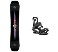 Jones - Fixations de snowboard all mountain - Pack Tweaker Pro 2025 - Noir Noir M,L,XL,S