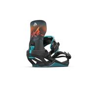Jones - Fixations de snowboard - Mercury Fase Blue Art - Taille 44,5-48 - Bleu Bleu 44,5-48