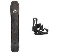 Jones - Fixations de Snowboard - Pack Ultra Flagship 2024 en Nylon - Gris Gris S,M,L