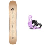 Jones - Fixations de Snowboard - Pack Women's Flagship 2025 en Nylon - Beige Beige S,M