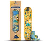 Jones Happy Mountain Enfants Snowboard-Set Débutant Board Avec Fixation 90cm Neu