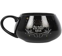Jones Home and Gift- Tasse à Changement Conteur de Fortune Noir | 1 pièce. 410 g, FT_44731, Couleurs changeantes