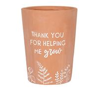 Jones Home & Gift BM_17528 Pot de Fleurs Rouge