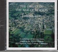 Jones, Jonathan - Organ In The Age Of Reaso