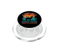 Jones Lake State Park Souvenir rétro Coucher de Soleil en Caroline du Nord PopSockets PopGrip pour MagSafe