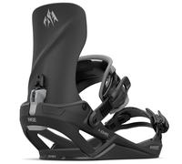 JONES Mercury Fase Fixations Snowboard - Eclipse Black - All-Mountain Freeride Performance avec contrôle réactif - Taille M