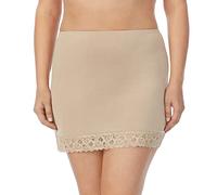 Jones New York Silky Touch 16 Anti-Cling Above Knee Half Slip Jupon, Nude, XL Femme