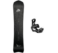 Jones - Pack Planche Snowboard Freecarver 6000s - 158 + Fifty Black - Planche Snowboard