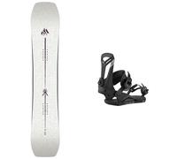 Jones - Packs (snowboard + fix) - Snowboard all-mountain - Pack Airheart 2.0 2026 pour Femme - Blanc Blanc 152 cm