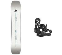 Jones - Packs (snowboard + fix) - Snowboard all-mountain - Pack Aviator 2.0 2027 - Blanc Blanc 156 cm,159W cm,160 cm,162 cm,154 cm