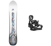 Jones - Packs (snowboard + fix) - Snowboard all-mountain - Pack Frontier 2.0 2027 - Blanc Blanc 150 cm,155W cm,156 cm,158W cm,159 cm,161W cm,162 cm,164W cm,165 cm,167W cm
