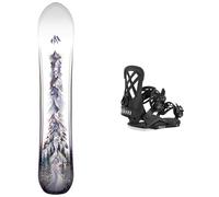 Jones - Packs (snowboard + fix) - Snowboard freeride - Pack Dream Weaver 2.0 2027 - Blanc Blanc 142 cm,145 cm,148 cm,151 cm,154 cm,156 cm