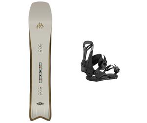 Jones - Packs (snowboard + fix) - Snowboard freeride - Pack Hovercraft 2.0 2026 - Beige Beige 152 cm,164 cm