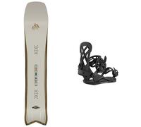 Jones - Packs (snowboard + fix) - Snowboard freeride - Pack Hovercraft 2.0 2027 - Beige Beige 152 cm,160 cm,164 cm