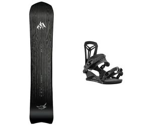 Jones - Packs (snowboard + fix) - Snowboard - Pack Freecarver 9000S 2026 en Bois - Marron Marron 156 cm,160 cm