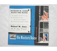 Jones, Richard M - Jones, Richard M Plays The Blues EP HMV 7EG8125 EX/EX 1950s picture sleeve