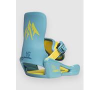 Jones Happy Mountain One Strap Junior Snowboard Bindings Bleu 2XS Garçons,Filles