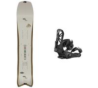 Jones - Splitboard - Pack Hovercraft 2.0 Splitboard 2026 en Bois - Beige Beige 156 cm