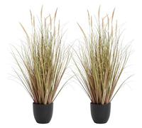JonesHousaeDeco D463B03 Lot de 2 Plantes artificielles de 90 cm pour intérieur en Pot, Feuillage décoratif, Facile d'entretien, Parfait pour Donner Vie aux espaces intérieurs