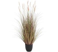 JonesHousaeDeco D463C03 Herbe Artificielle Rose Asiatique de 120 cm, Plantes d'intérieur en Pot, Faux Feuillage décoratif, Facile d'entretien, Parfait pour Donner Vie aux espaces intérieurs