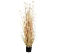 JonesHouseDeco Herbe de la pampa artificielle - Grande plante de cornouiller - Fleur artificielle en plastique - Queues de lapin - Fleurs séchées - Pour intérieur ou extérieur - Pour la maison - Toile