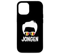Jongen Flamand Boy Silhouette Cool Flanders Pride Belgique Coque pour iPhone 12/12 Pro