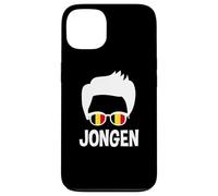 Jongen Flamand Boy Silhouette Cool Flanders Pride Belgique Coque pour iPhone 13
