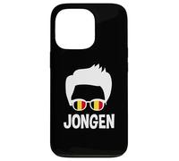 Jongen Flamand Boy Silhouette Cool Flanders Pride Belgique Coque pour iPhone 13 Pro
