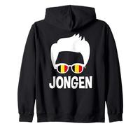 Jongen Flamand Boy Silhouette Cool Flanders Pride Belgique Sweat à Capuche